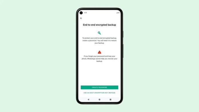 End-to-End Encrypted Chat Backup
